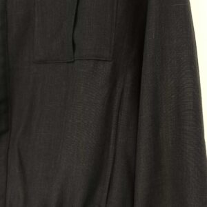 Bomber in lino nero - immagine 5