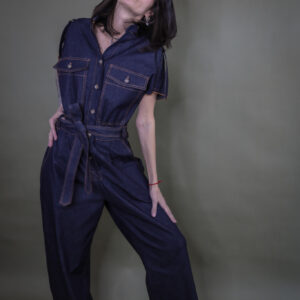 Tuta in jeans - immagine 3