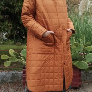 CAPPOTTO TRAPUNTATAO MARRONE